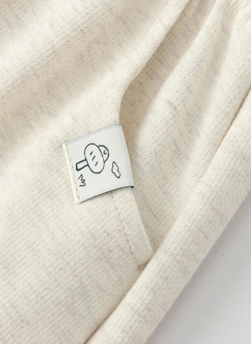 Balabala Off White Toddler Boys Knit long sleeve suit for Men | Best Price UAE